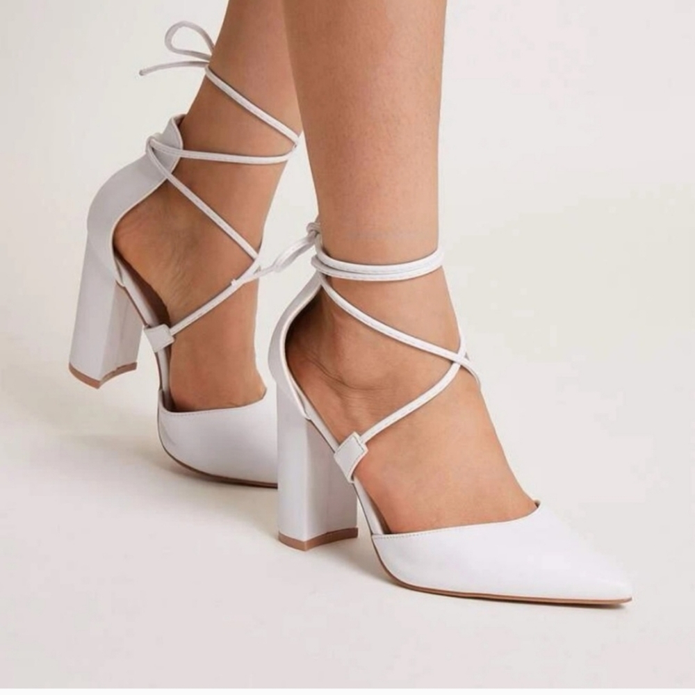 White heels
